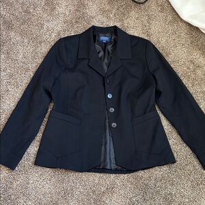 Pendleton Black Wool Blazer